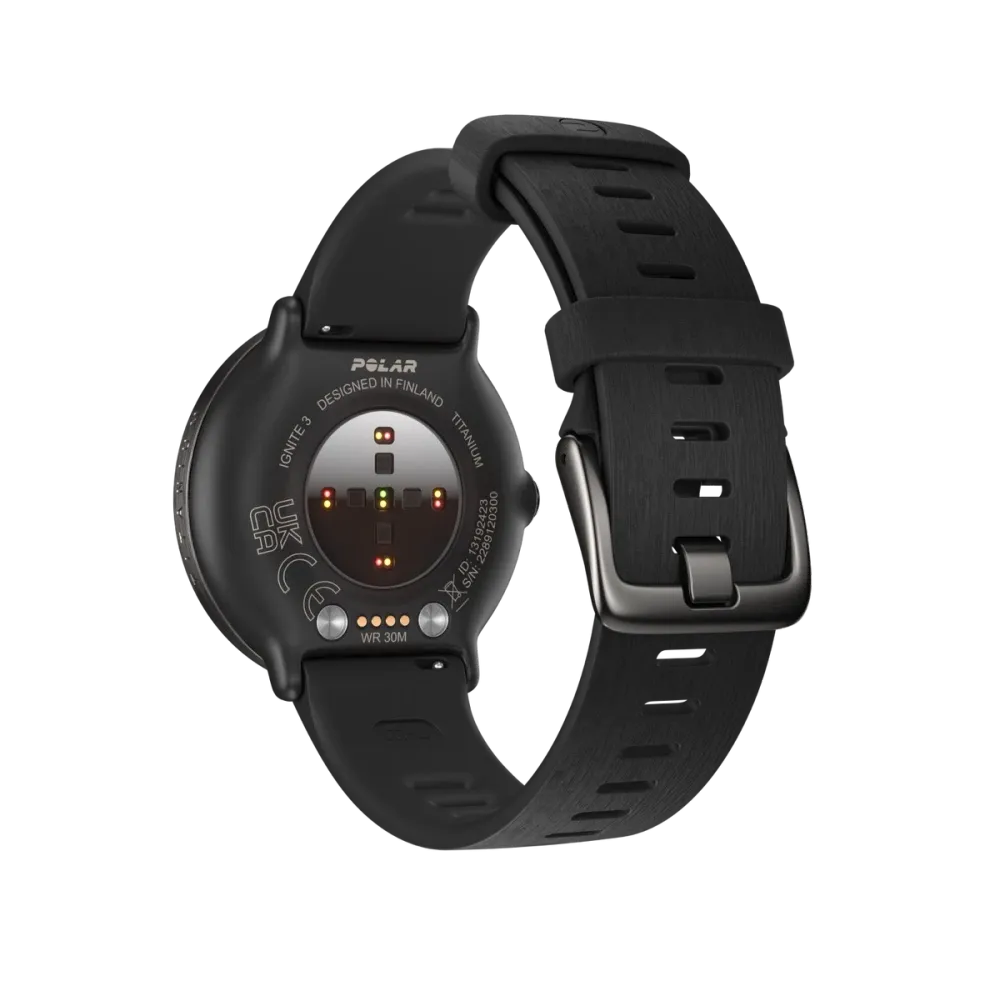 POLAR IGNITE 3 TITANIUM SIL BLK