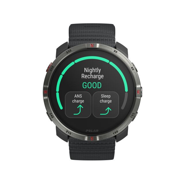POLAR GRIT X2 BLK S-L V2